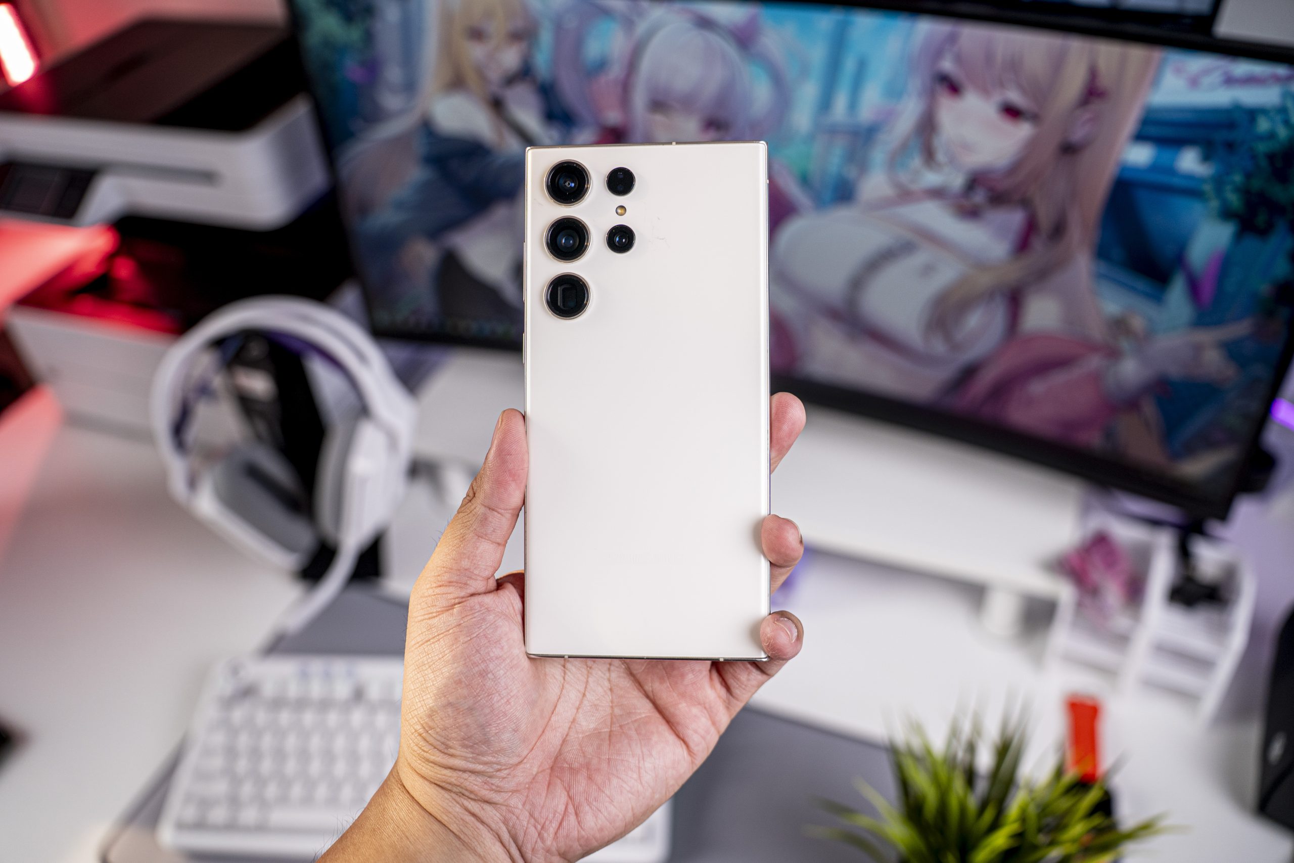 Penampakan Samsung Galaxy S24 Ultra.