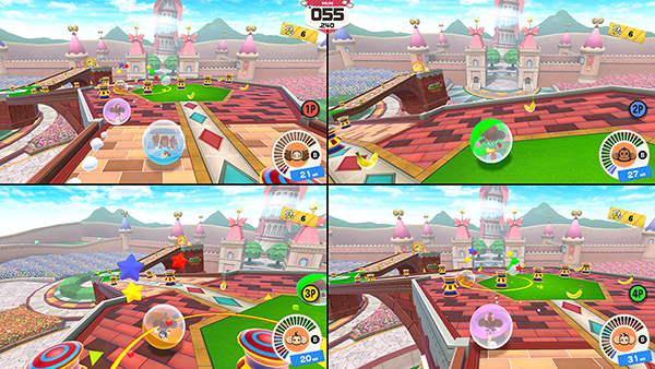 Adventure mode bisa dimainkan dengan split-screen bersama 3 pemain lainnya!