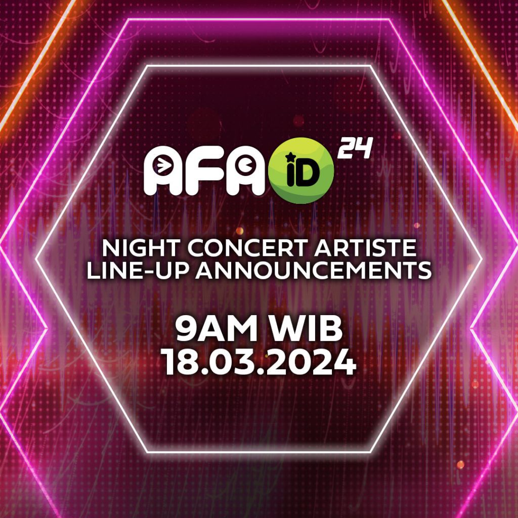 Pengumuman line-up Artiste AFAID24!