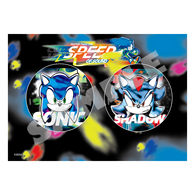 Pin yang bisa kalian dapatkan sebagai merchandise baru Sonic! Ada versi Shadow juga loh!