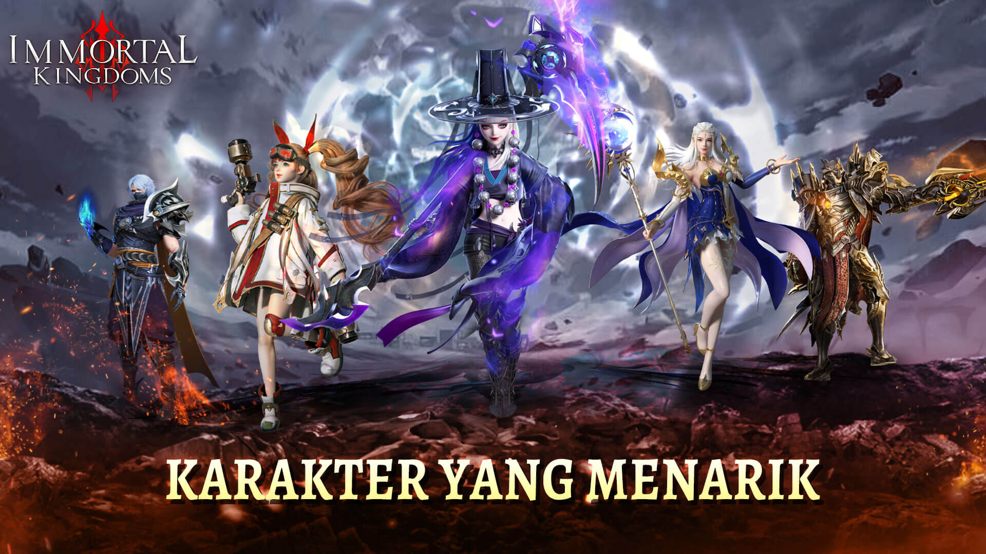 Jajaran karakter yang sangat menarik!
