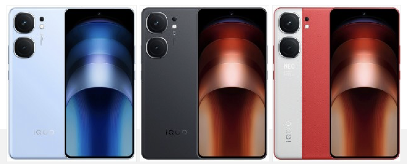 3 Opsi warna yang dikabarkan akan hadir di iQOO Neo 9s Pro