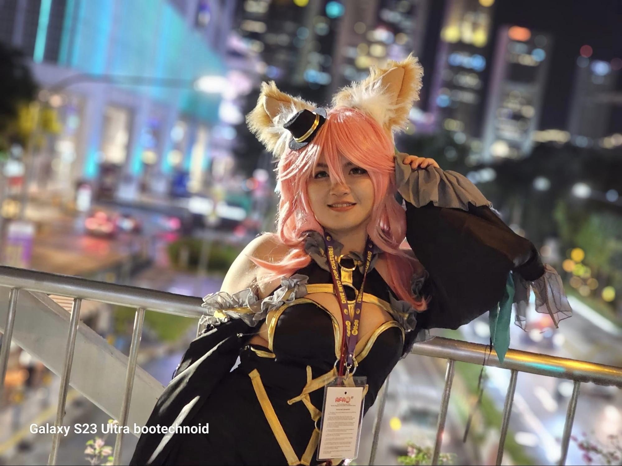 Hasil foto Galaxy S23 Ultra 5G saat diajak foto-foto Cosplay di gelaran Anime Festival Asia 2023 lalu di Singapura. Cosplayer: @riryine