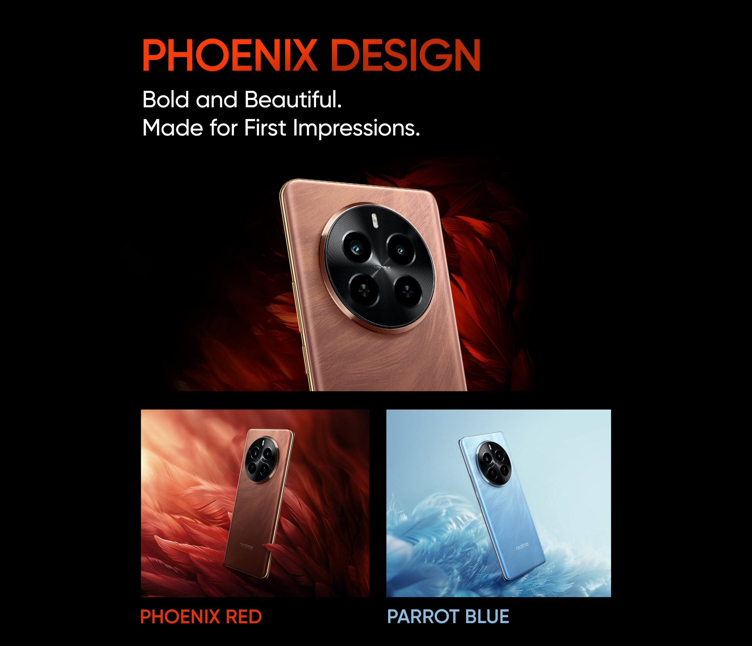 Desain dan juga pilihan warna dari realme P1 Pro.