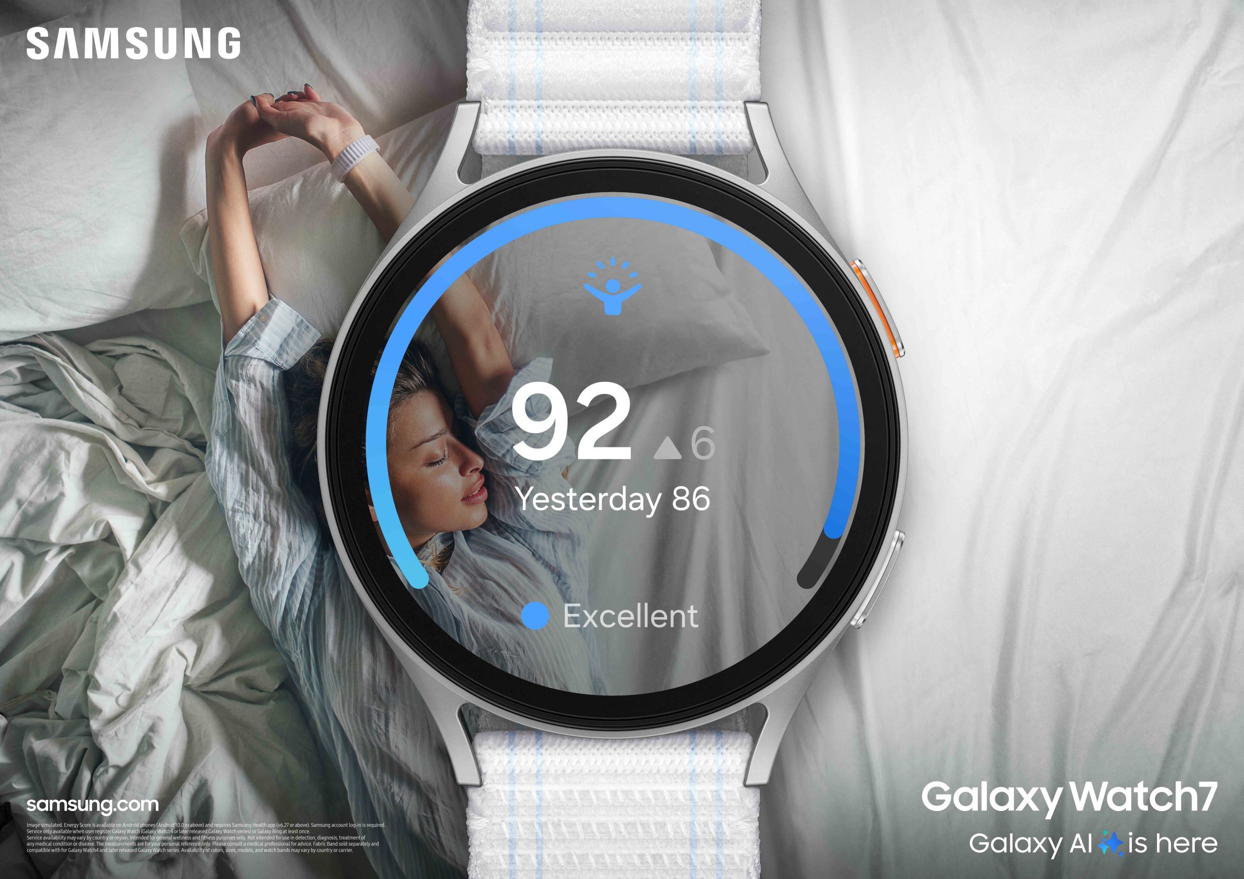 Energy Score menjadi angka yang bisa kita pakai sebagai acuan kemampuan kita untuk menjalani hari dengan Galaxy Watch7