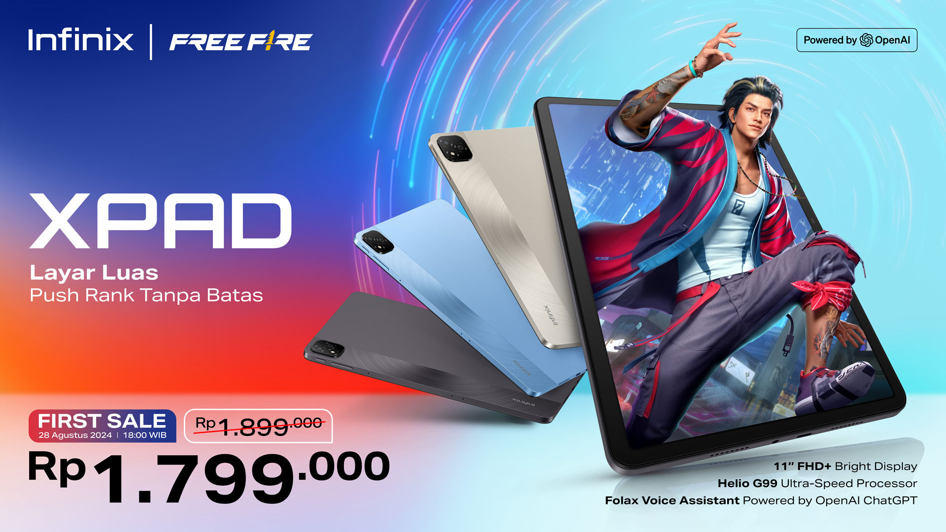 Harga Infinix XPAD Indonesia