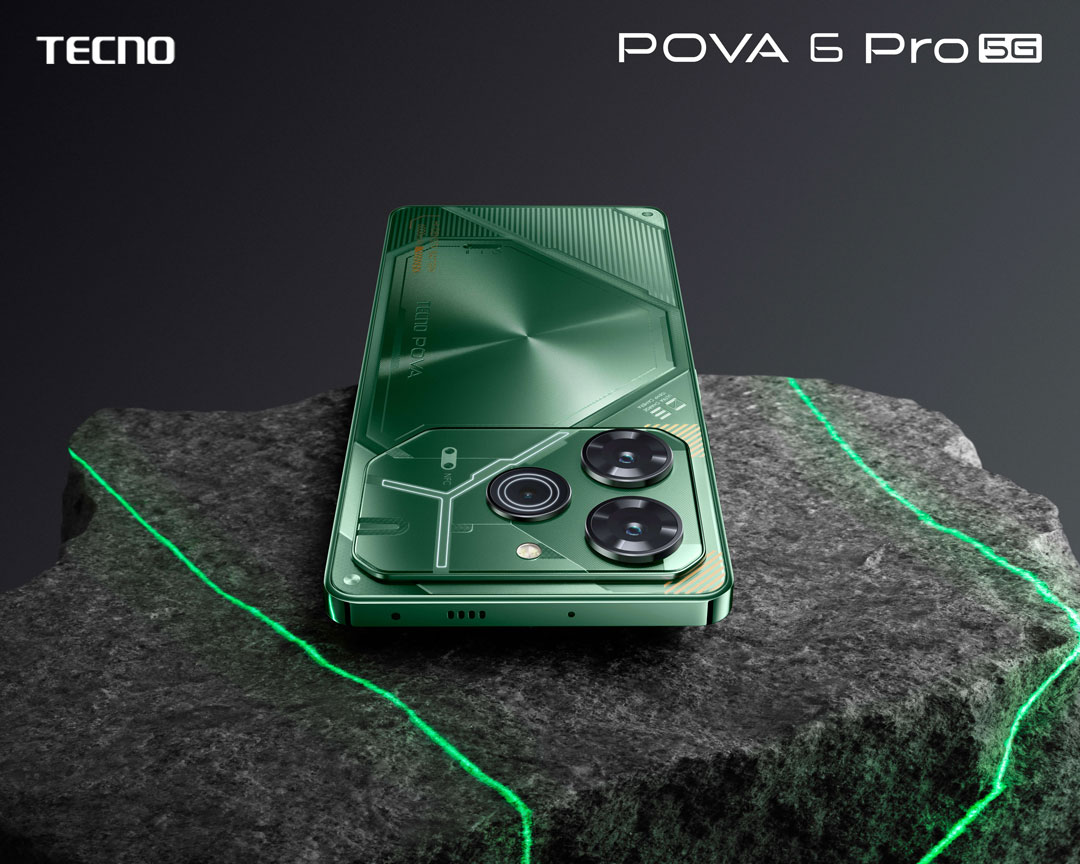 TECNO Pova 6 Pro 5G akan hadir dengan prosesor baru, Mediatek Dimensity 6080 5G.