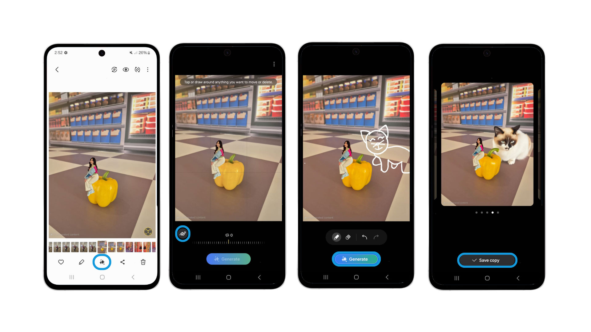 Contoh gambar yang bisa dihasilkan dengan fitur Sketch to Image, bisa buat konten kamu makin unik dan trendy