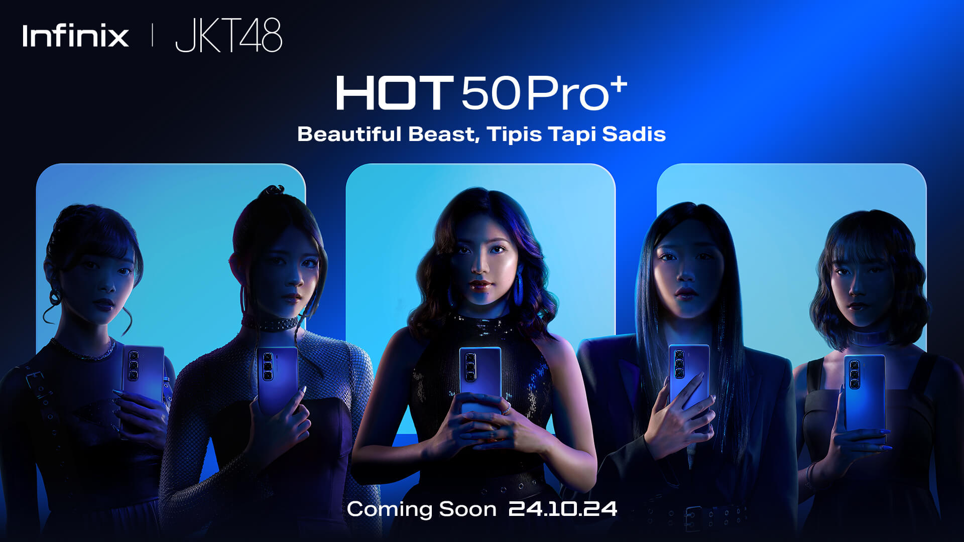 Infinix Hot 50 Pro+ berkolaborasi spesial dengan JKT48
