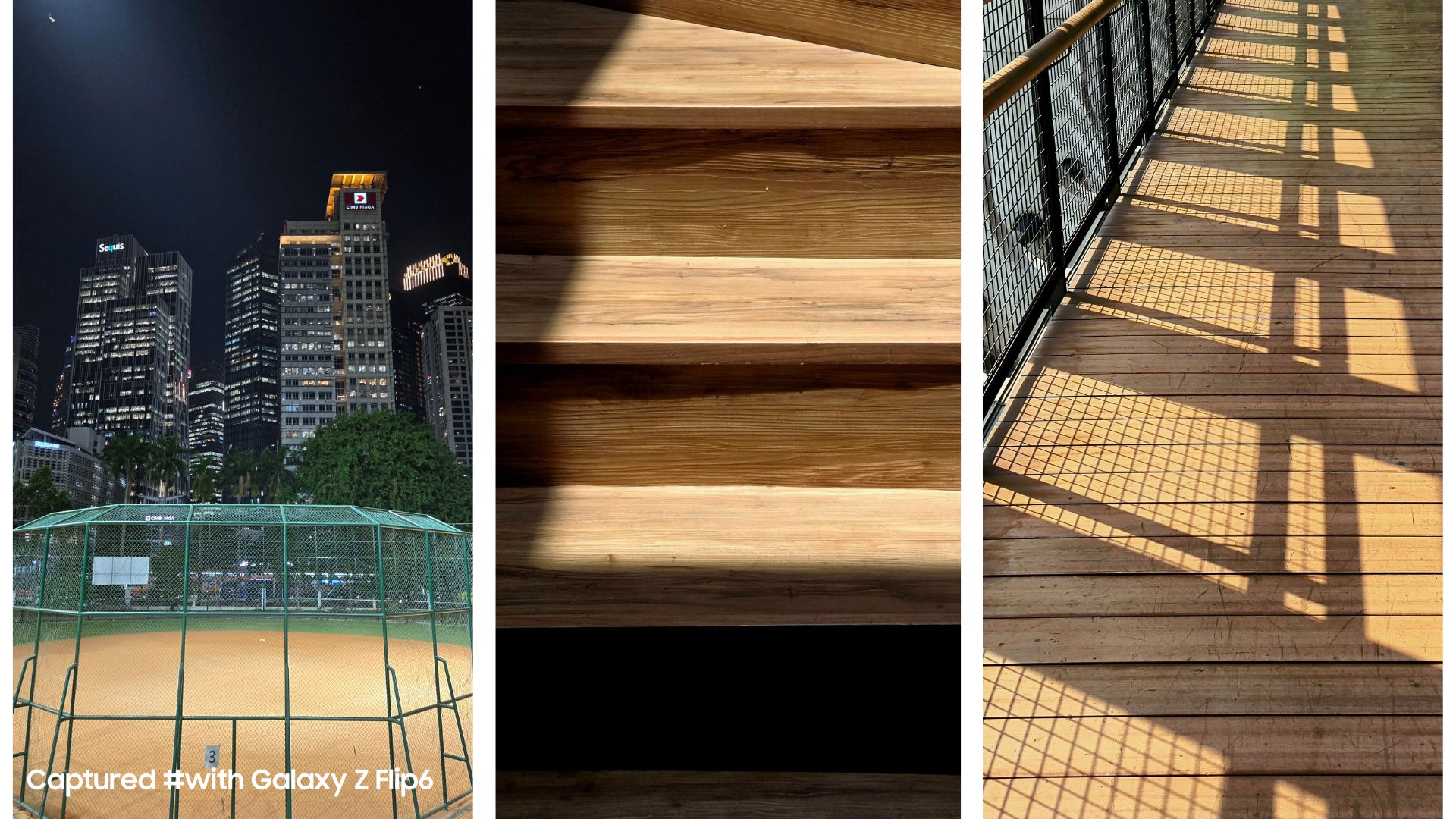 Hasil foto Claudia memanfaatkan dominasi warna menggunakan Galaxy Z Flip6