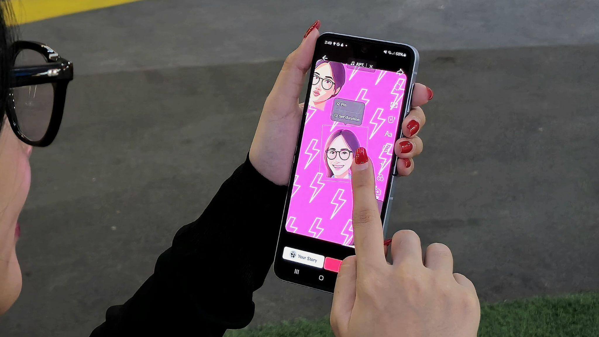 Buat konten on-trend dan auto-like dengan bantuan fitur Portrait Studio