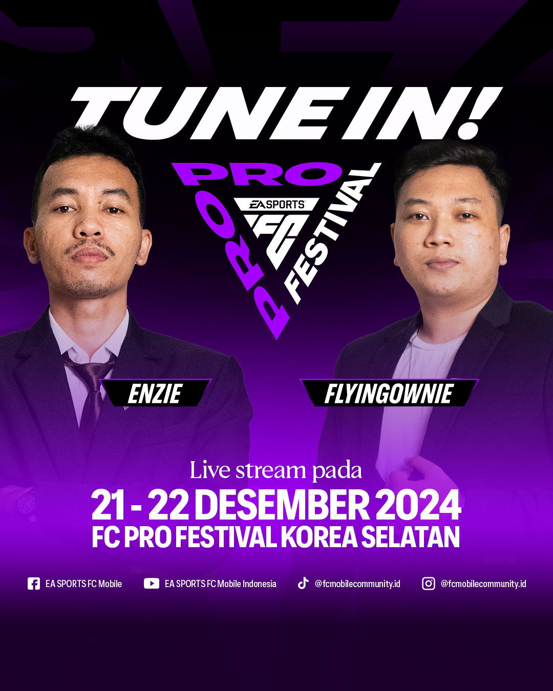 Yuk dukung perwakilan Indonesia di FC Pro Festival KeSPA Cup 2024!