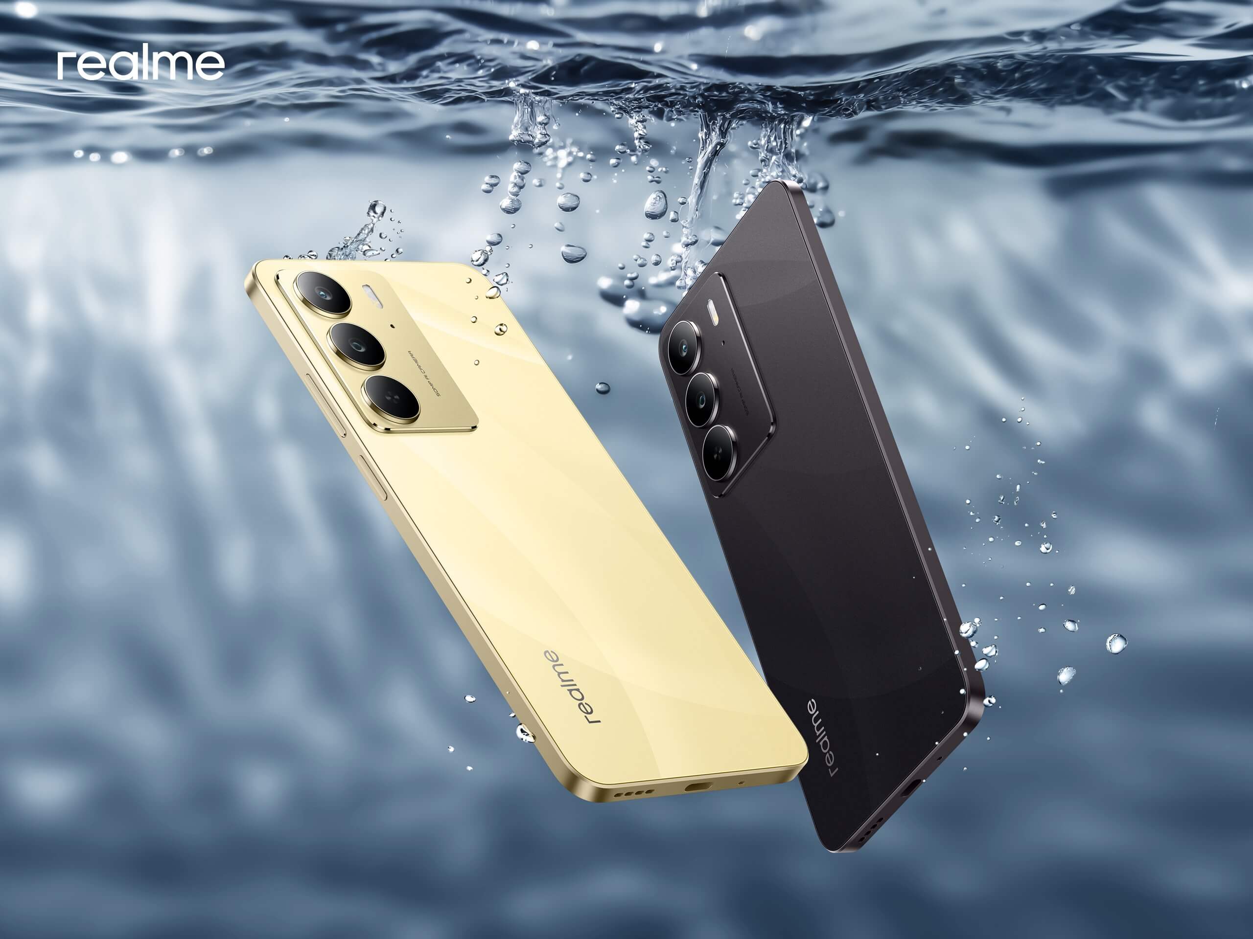 Dibuat tahan air, tahan debu, dan tahan banting - realme C75