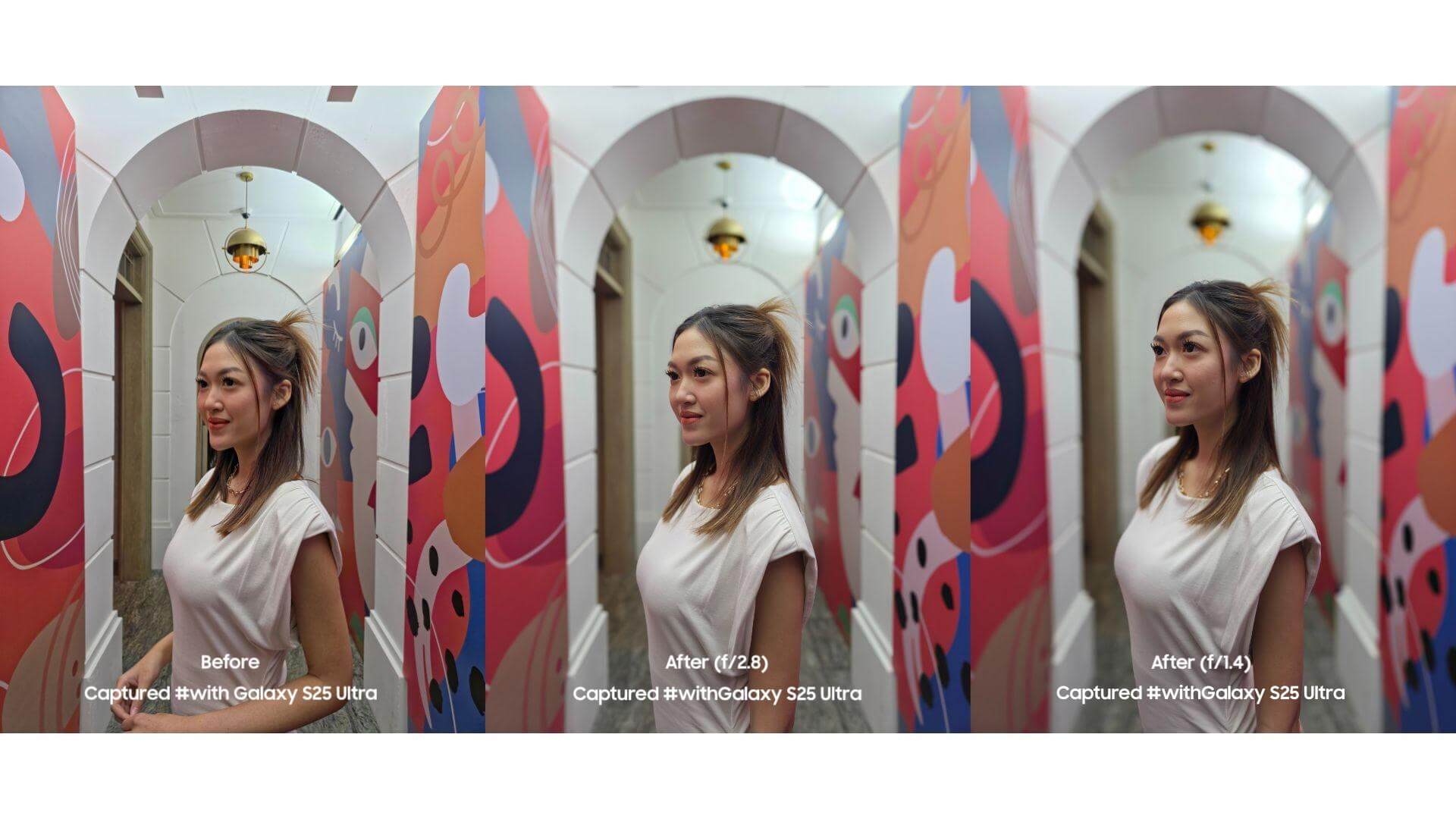 Hasil foto menggunakan Virtual Aperture untuk mendapatkan bokeh yang natural dan depth of field yang dapat disesuaikan