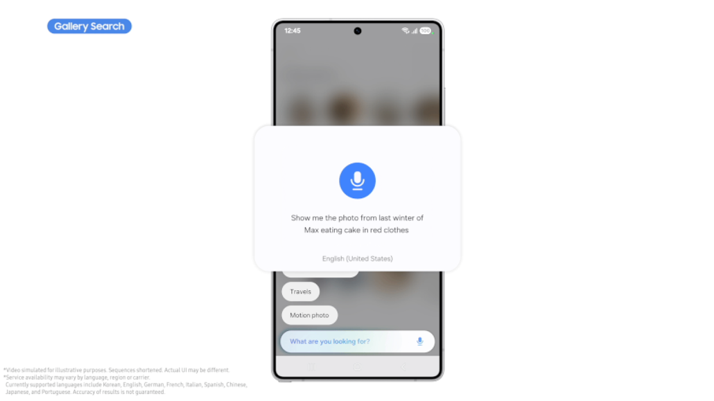 Satu kali tekan tombol samping, Samsung Galaxy S25 dengan teknologi AI-nya siap membantu pengguna.