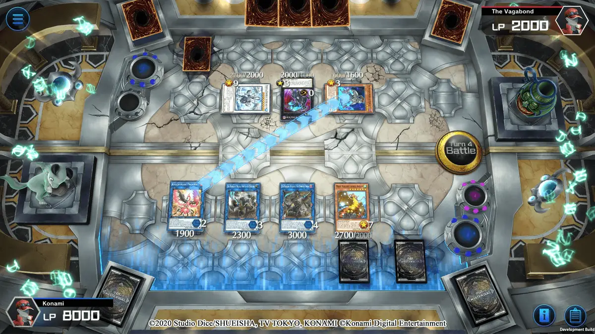 Tangkapan layar permainan Yu-Gi-Oh! Master Duel