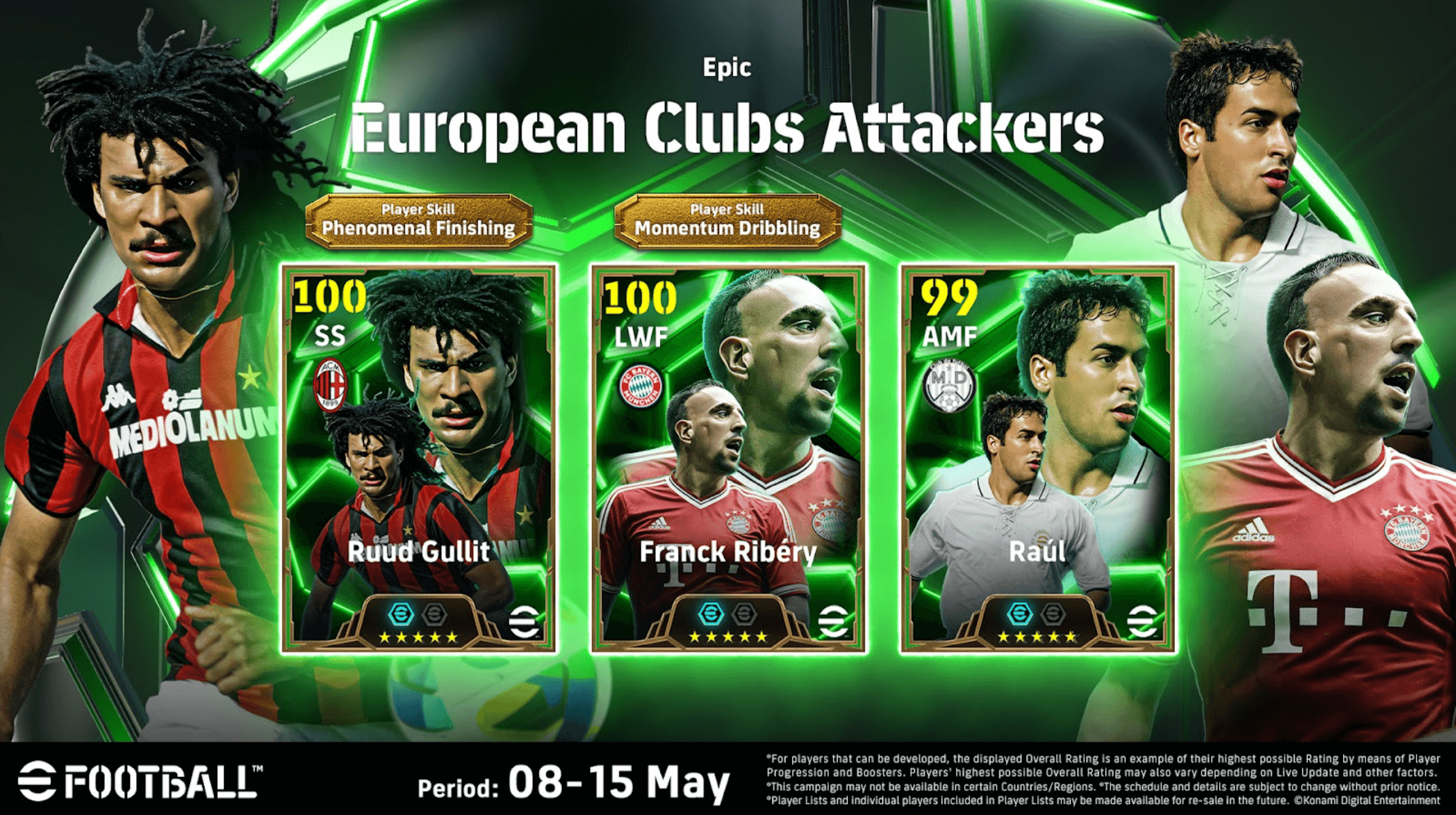 Daftar bonus yang bisa didapatkan pada perayaan ulang tahun ke-8 ini.