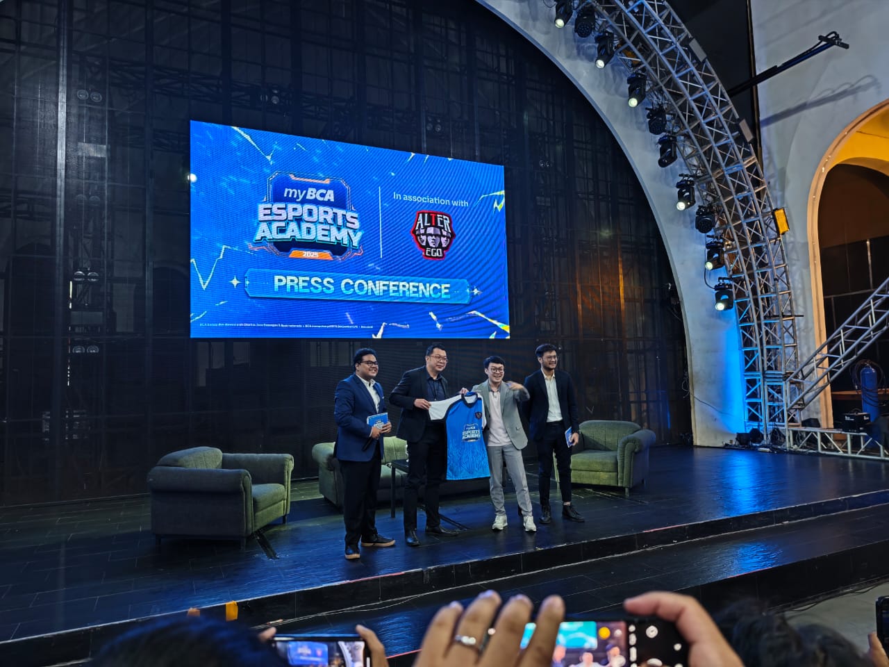 Peresmian Acara myBCA Esports Academy.