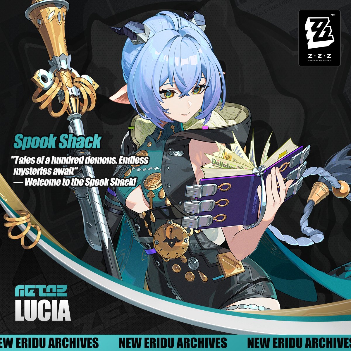 Profile Card Lucia, karakter terbaru dari ZZZ