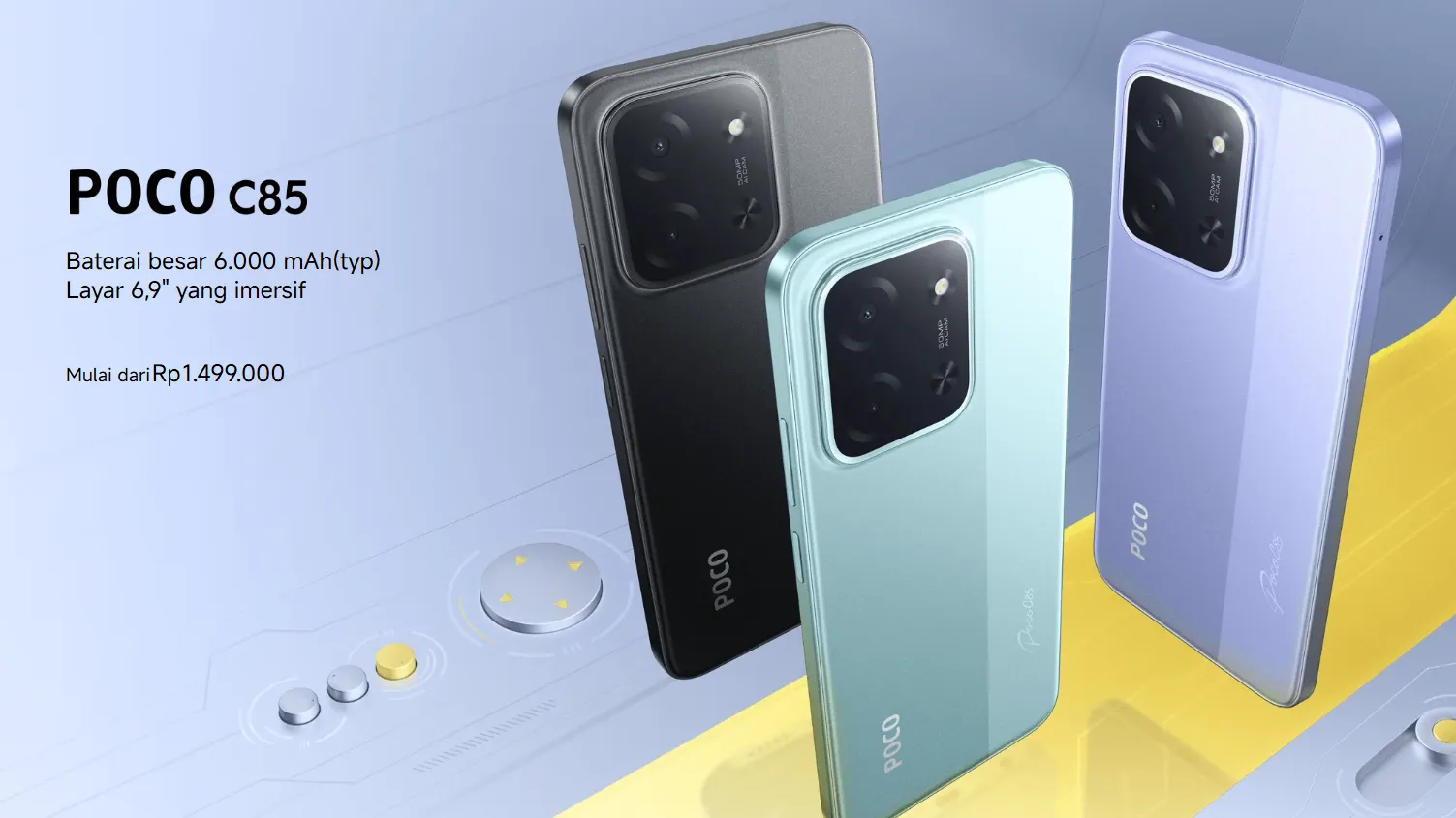 Bikin Pengalaman Gaming Lo Nyampe! POCO C85 Bawa Performa Ekstrem di Kelas Entry-Level