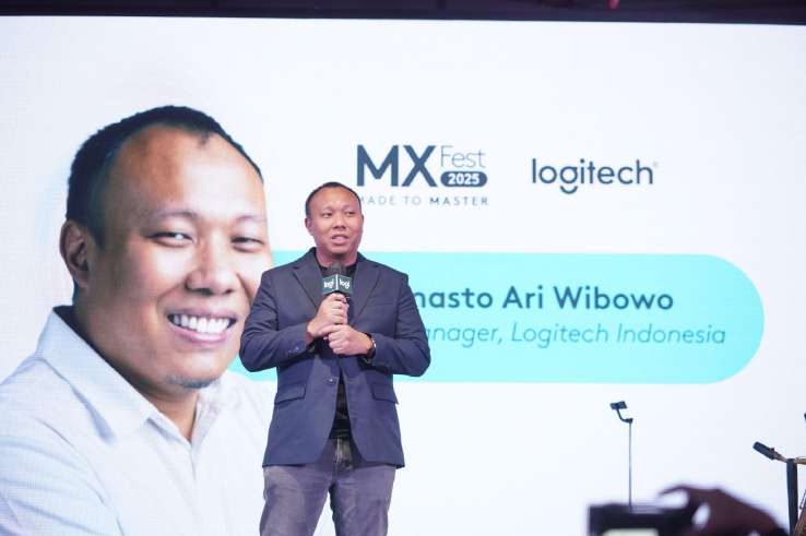 Bramasto Ari Wibowo, Country Manager, Logitech Indonesia membuka acara MX Fest 2025: Made to Master, Rabu (12/11) di Autograph Tower, Jakarta (dok: Logitech) Bramasto Ari Wibowo, Country Manager, Logitech Indonesia membuka acara MX Fest 2025: Made to Master, Rabu (12/11) di Autograph Tower, Jakarta (dok: Logitech)