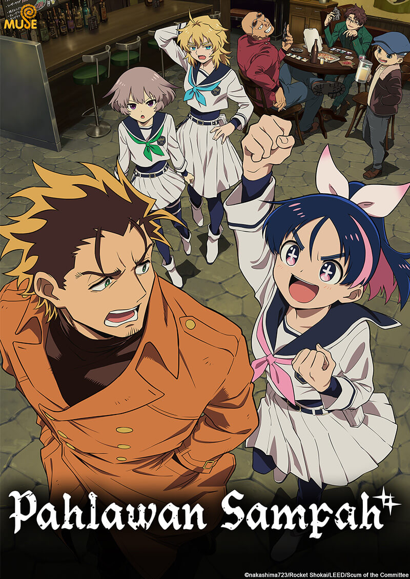 Cover Anime Pahlawan Sampah atau Scum of The Brave