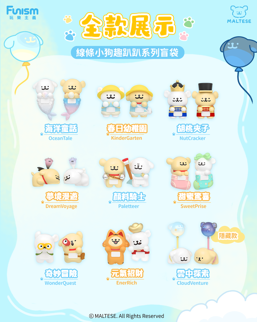 Funsim Maltese Pup Series