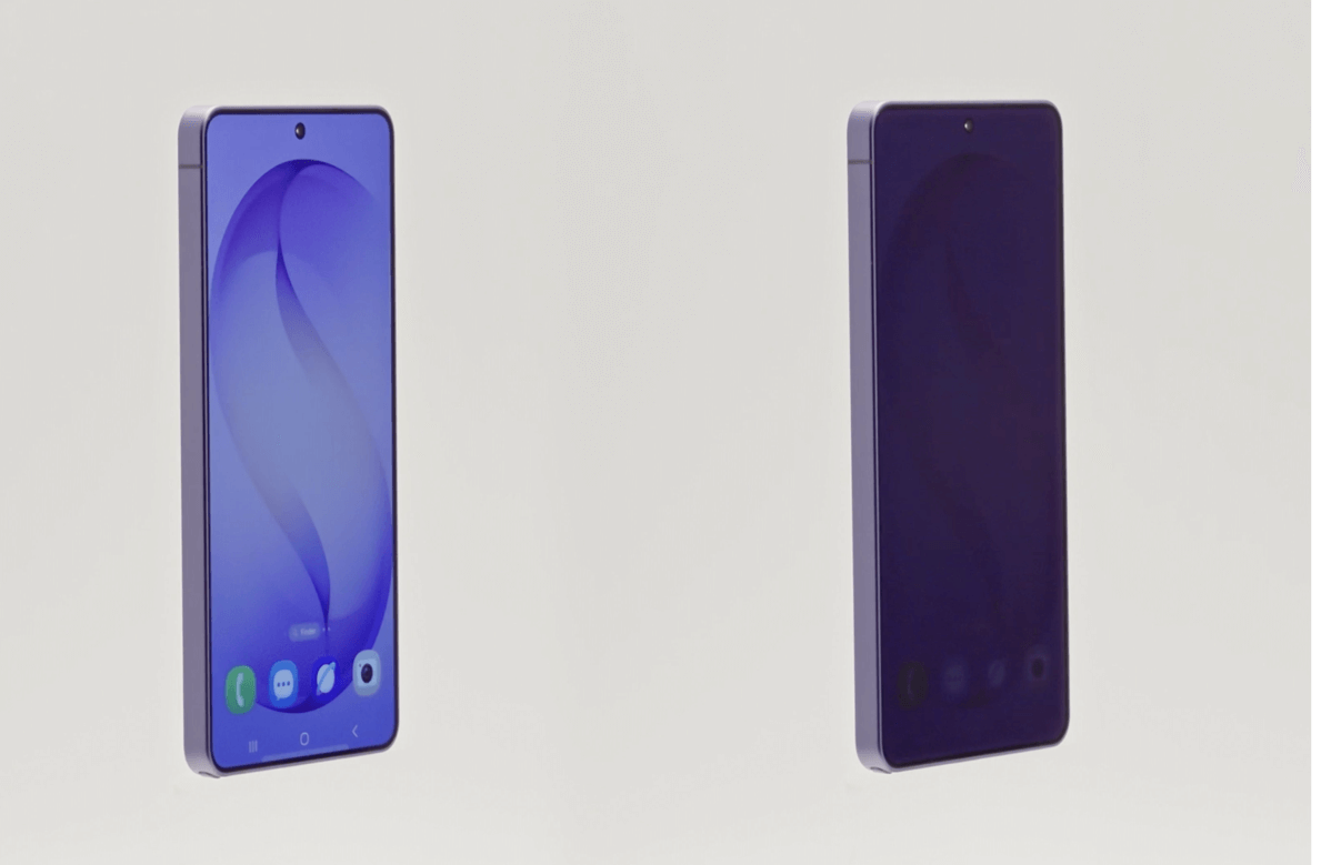 Saat Privacy Display di Galaxy S26 Series diaktifkan, tampilan dari sudut samping dibuat lebih sulit terlihat, sementara pengguna tetap dapat melihat layar dengan nyaman dari arah depan.