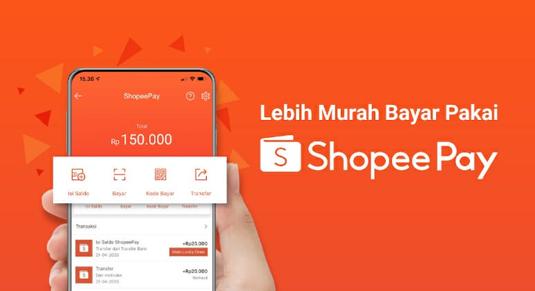 Screen ShopeePay Indonesia