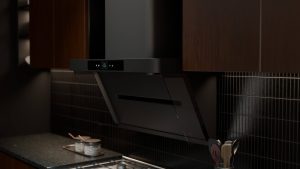 Chimney Cooker Hood MODENA memadukan desain matte yang estetik dan teknologi canggih untuk menjaga kualitas udara dapur tetap optimal