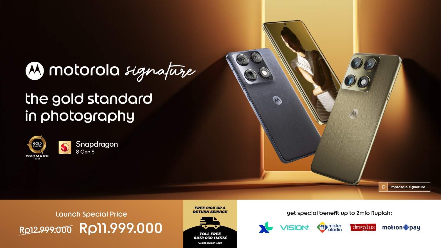 Harga motorola Signature di Indonesia